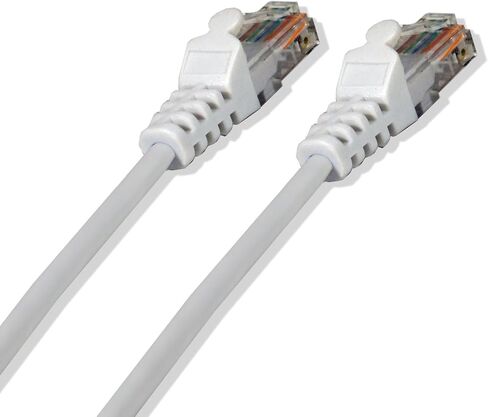LOGICO Cat-5e UTP Ethernet Network Cable RJ45 LAN Wire Gray 100FT in Saudi Arabia