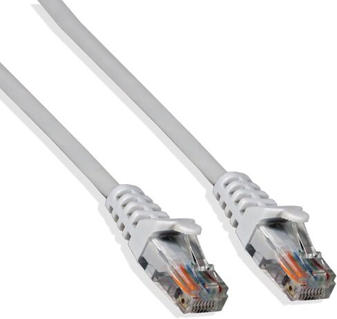 LOGICO Cat-5e UTP Ethernet Network Cable RJ45 LAN Wire Gray 100FT in Saudi Arabia