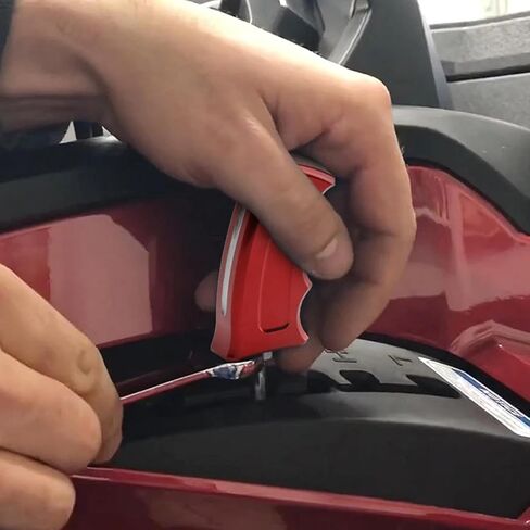 Red Pistol Grip Shift knob Shifter Manual & Automatic Transmission Car Grip Handle Gear Shift Lever Knob Shifter Knob Car interrior Accessories for Can-Am Outlander Renegade in Saudi Arabia