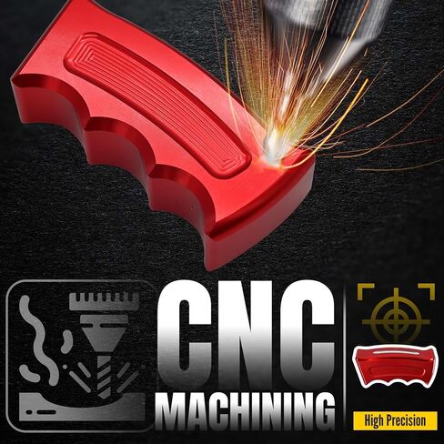 Red Pistol Grip Shift knob Shifter Manual & Automatic Transmission Car Grip Handle Gear Shift Lever Knob Shifter Knob Car interrior Accessories for Can-Am Outlander Renegade in Saudi Arabia
