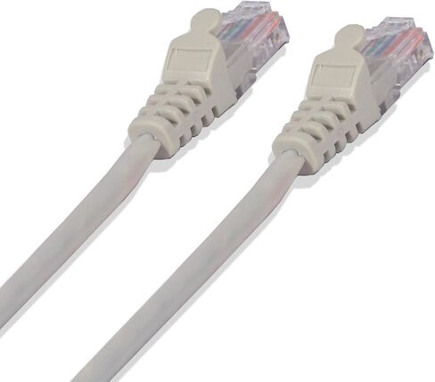 LOGICO Cat-5e UTP Ethernet Network Cable RJ45 LAN Wire Gray 100FT in Saudi Arabia