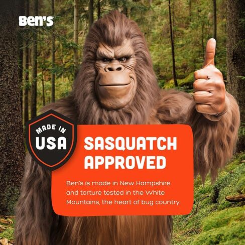 Ben's InvisiNet Bug Jacket & Mitts - Durable & Comfortable Insect Protection for Outdoor Activities - Fine Mesh Bug Net - S/M in Kuwait