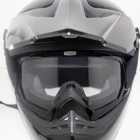 Dirt Bike Goggles 2Packs Motorcycle ATV Goggles UV Protection Motocross Goggles Off Road Riding Helmet Goggles MX Goggles for Men Women Youth Kids in Saudi Arabia