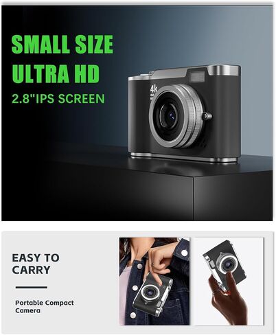 Kids Camera with flip Screen for Boys and Girls 1080P Video Kids Digital Camera Toys Christmas Birthday Gift for 3-12 Year Old in Saudi Arabia