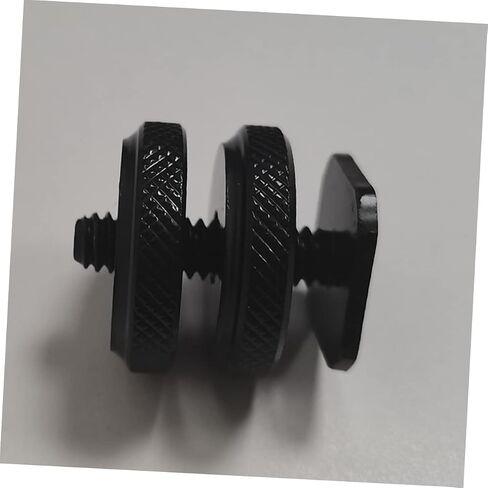 4Pcs Hot Shoe Mount Adapter with Screw for DSLR Cameras Tripod Adapter for Flash Holders Easy Installation Reliable Camera Rig Supply in Saudi Arabia