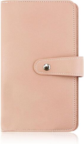 Credit Card Holder, Leather Business Card Organizer with 96 Card Slots, Professional Card Book Case for Cards and Important Documents to Prevent Loss or Damage in Saudi Arabia