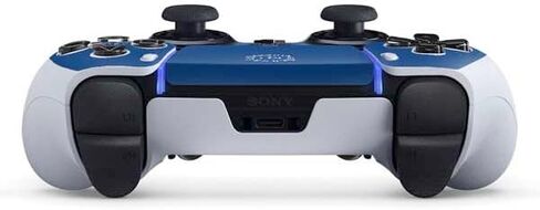 Skinit Decal Gaming Skin Compatible with PS5 DualSense Edge Pro Controller - Officially Licensed University of Kansas Collegiate Text Design in Saudi Arabia