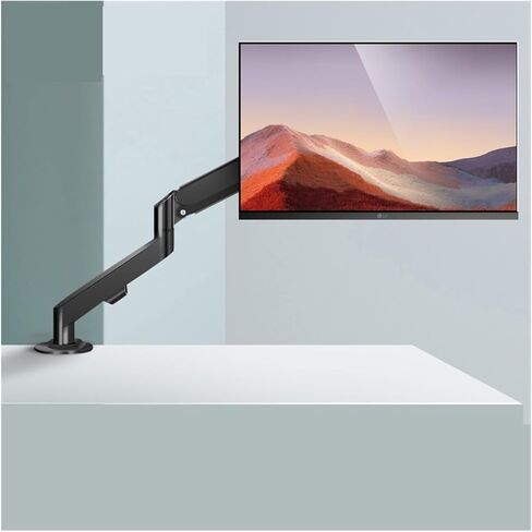 Computer Monitor Stand Desktop Threading Hole Installation Long arm Support Frame Suspension Desk Corner Punch-Free Base in Kuwait