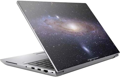 Skinit Decal Laptop Skin Compatible with HP ZBook Fury 16 G10 - Officially Licensed StockTrek Solar System Design in Saudi Arabia