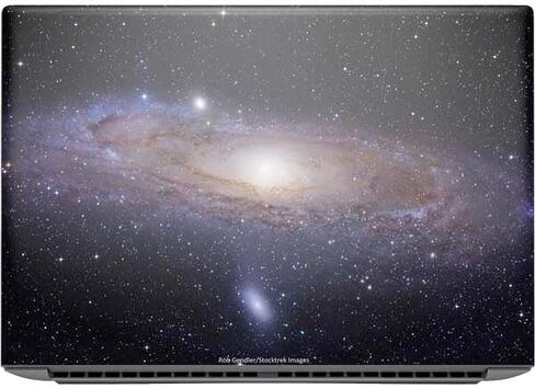 Skinit Decal Laptop Skin Compatible with HP ZBook Fury 16 G10 - Officially Licensed StockTrek Solar System Design in Saudi Arabia