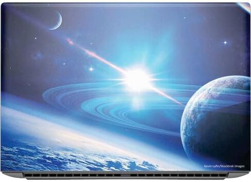 Skinit Decal Laptop Skin Compatible with HP ZBook Fury 16 G10 - Officially Licensed StockTrek Solar System Design in Saudi Arabia