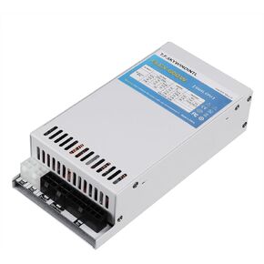 Flex ATX Power Supply 600W Dual CPU Connector Modular PSU Full Voltage 110/220V Ultra-Quiet 20+4Pin for Desktop PC Server POS AIO System White