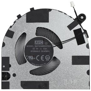 مروحة تبريد وحدة المعالجة المركزية الجديدة لـ Lenovo IdeaPad Slim 5 16irl8 16abr8 82xf U15 Series 5f10S14091 5f10S14090 BAPD0906R5HY005 DC 5V 0.5A مروحة