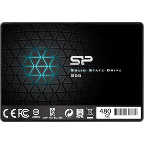 Silicon Power S55 480GB 2.5" 7mm SATA III Internal Solid State Drive SP480GBSS3S55S25