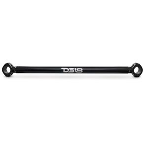 DS18 RZR-PROTUBE Polaris RZR PRO Rear Mounting Tube for Tower Speakers - for 2020 to Present RZR PRO Models - Adjustable 35.6" - 37.5" Glossy Black Finish
