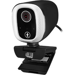 Motion Tracking 1080P Webcam, AI Auto Tracking, Noise Cancellation Mic Web Camera for PC, Streaming, Meeting, etc.