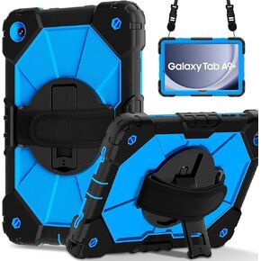 Anti-yellowing tablet cover Compatible with Samsung Galaxy A9 Plus 11inch SM-X210/SM-216/SM-X218 Case Full Protective Shockproof Case Case, Multi-Function Protective cover Stylus pen holder tablet cas