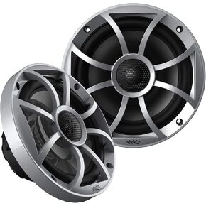 Wet Sounds OEM Replacement 65ic-S XS-Series Silver Cone 6.5" Coaxial Speakers Pair