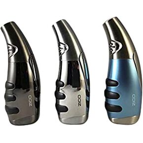 3pcs Zico ORIGINAL Ergo Refillable Butane Smooth Adjustable Torch Flame Lighters by Zico