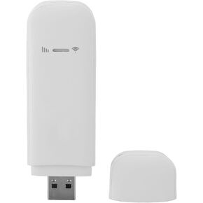 4G LTE USB Modem, 4G LTE USB Modem Portable 4G Router SIM Card Slot Support 10 Users, 150Mbps, Support B1/2/3/4/5/7/8/20/28/66, Travel Hotspot