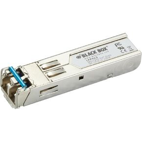 Black Box LFP413 SFP, 1250-Mbps Fiber with Extended Diagnostics, 1310-nm Single-Mode, LC, 10 km