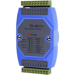 Signal Acquisition Card 4-20mA to RS485 Collector Analog Quantity Acquisition Module 8-Channel AI Input Current Voltage TD-4017(4channel)