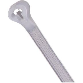 Thomas & Betts TY527M Cable Tie 120lb 13" Natural Nylon with Stainless Steel Locking Device Distributor Pack (50 Pack)