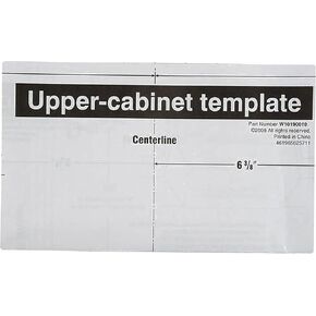 PartsBroz W10190018 Template - Compatible With Whirlpool Maytag KitchenAid Amana Microwave Oven - Replaces AP4454874 1546967 AH2362798 EA2362798 PS2362798 Ultra Durable Replacement