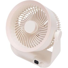 Zjchao Desk Fan Circulator Circulator Fan Fan Recargable USB Fan 4000mAh بطارية تديرها هادئ قوي للرياح الوزن