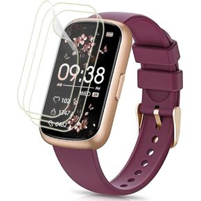 Screen Protector for RUXINGX CS5 PRO/Mindrose H80 / ZURURU H98 / OUKITEL V1 Smart Watch Fitness Tracker 1.47", Soft TPU Screen Protector Film, Anti-Scratch, No Bubble, HD Clear, 3-Pack