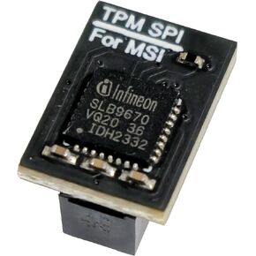 وحدة TPM 2.0 ، واجهة SPI 12 دبوس مع Infineon SLB9670 ، متوافقة مع اللوحة الأم MSI