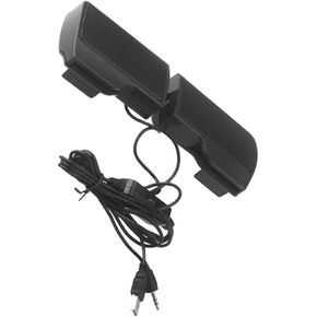 USB Clip Computer Speaker Portable Audio Voice Box for Office Use Stylish Design with Easy Volume Control Compatible with Laptops and Desktops