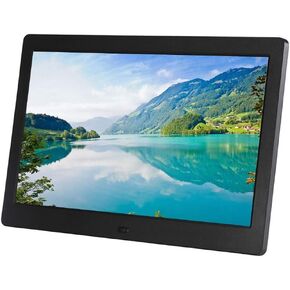 32-inch High-Definition Digital Photo Frame Recycling Advertising Machine Electronic Teaching Screen(Black)