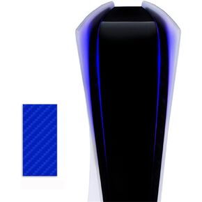 شريط الضوء الأزرق LED ملصق نسيج ألياف الكربون