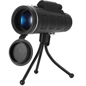 Monocular Telescope, Monocular Telescope High Definition Outdoor Products Double Tone High Power with Compass Function 40X60