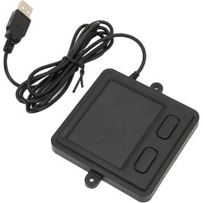 YOUTHINK Portable Trackpad Wired USB Touchpad for Laptop Desktop, High Sensitivity Multifunctional Black Mouse