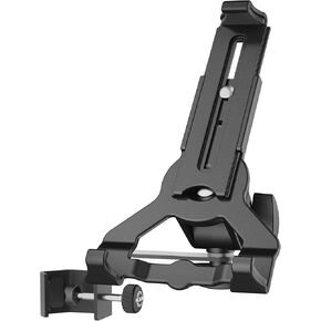 K&M 19765 Tablet PC Holder Biobased Plastic - Accessory for Microphone Tripods Tilting - Suitable for Most Brands