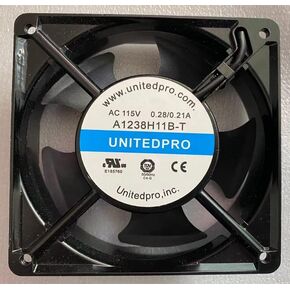 for A1238H11B-T 115V 0.28/0.21A 12038 12CM Cooling Fan A1238H11B-T