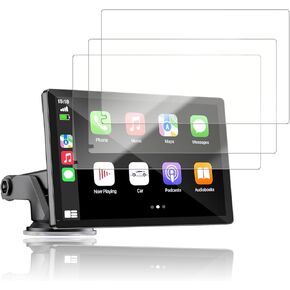 [3pack] Screen Protector for HAUXIY Q9S Car Carplay Screen 9inch, HD Protective Film,6h Hardness,Scratch,Anti-Fingerprin,Protective Film for HAUXIY Q9S Carplay(Not tempered glass)