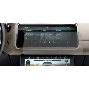 Screen Protector (Set of 2) for 2019 2020 Land Rover Range Rover Spot Velar Evque Discovery Defender 10.2 inch Infotainment Touch Screen Display Anti Glare Anti Scratch Filters UV