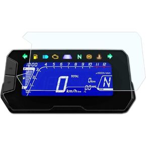 Motorcycle Accessories Nano Glass Dashboard Screen Protector Kit for Honda CB125R 2018+ / CB300R 2018-2025 (1 x Ultra Clear)