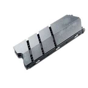 M.2 2280 SSD Heatsink Cooler, Double Sided Heat Sink with Thermal Silicone Pads, Cooling for Computer PC M.2 NVMe SSD or M.2 SATA SSD,Gray