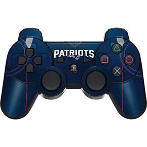 Skinit Decal Gaming Skin Compatible with PS3 Dual Shock Wireless Controller - Officially Licensed NFL New England Patriots Team Jersey Design