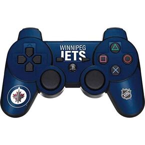 Skinit Decal Gaming Skin for PS3 Dual Shock Wireless Controller - Officially Licensed NHL Winnipeg Jets Lineup Design