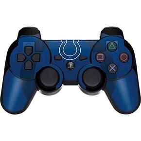 Skinit Decal Gaming Skin Compatible with PS3 Dual Shock Wireless Controller - Officially Licensed NFL Indianapolis Colts Double Vision Design