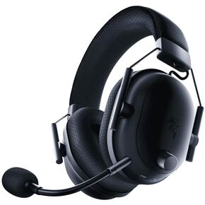BlackShark V2 Pro Wireless PC Gaming Headset, 2.4GHz, BT, HyperSpeed Wireless, 70Hr Battery, 320g, Black - A Single Full Charge of The Headset Provides Up to 70 Hours of Battery Life