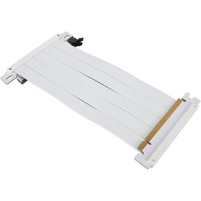 PCIE 4.0 X16 Riser Cable High Speed Flexible Double Sided 180 Degree GPU Extension Cable for RTX 4090 for RX 7900 (20cm)