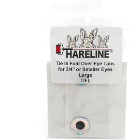 Hareline Tie in Fold Over Eye Tabs 3/4'' (19.05mm)