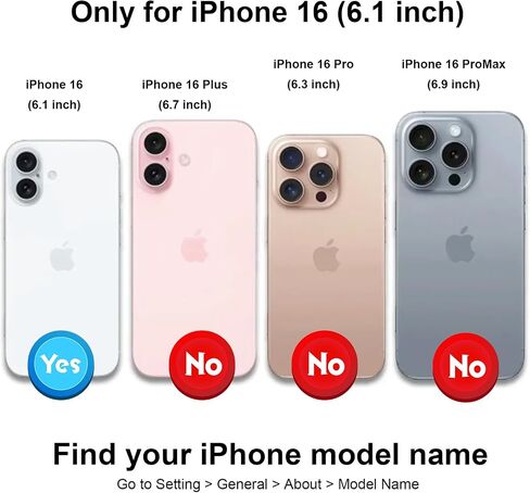 HAOPINSH for iPhone 16 Wallet Case with Card Holder, 360°Rotation Ring Kickstand, Pink Blue Marble Pattern, RFID Blocking Leather for Girls Women, Double Buttons Protective Cover 6.1" in Saudi Arabia