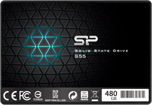 Silicon Power S55 480GB 2.5 "7MM SATA III DRIVE SOLID SOLD DRIVE SP480GBSS3S55S25 in Kuwait
